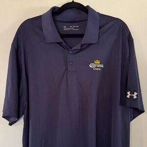 Under Armour Men's Dark Blue Polo Shirt